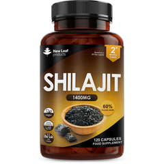 New Leaf Shilajit 120 capsules