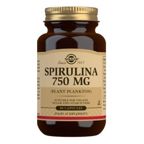 Spirulina 750mg Capsules