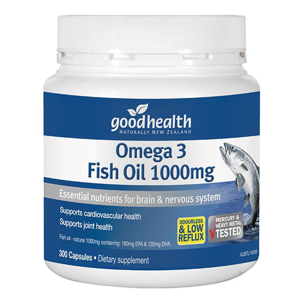 Good Health - Omega 3 Fish Oil 1000mg