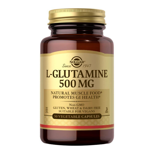 L-Glutamine 500 mg Vegetable Capsules