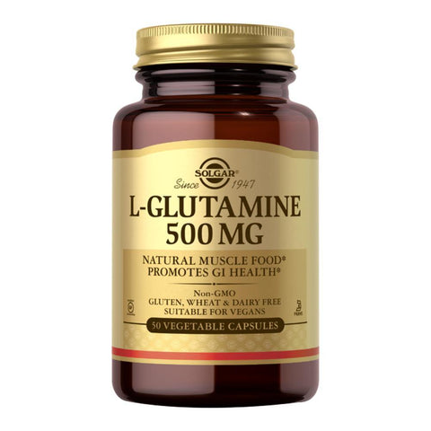 L-Glutamine 500 mg Vegetable Capsules - Simply Natural Shop