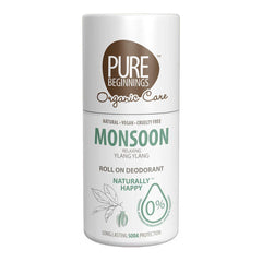 Pure Beginnings - Roll On Deodorant Monsoon - Simply Natural Shop