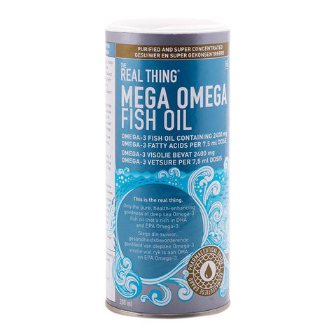 The Real Thing - Mega Omega Fish Oil Liquid - Simply Natural Shop