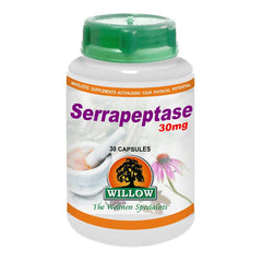 Willow - Serrapeptase 30mg - Simply Natural Shop